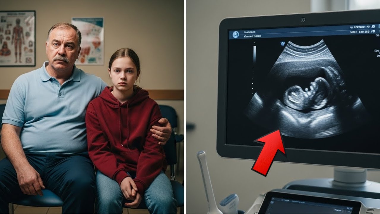 Mistério: menina age de forma estranha com pai na clínica, médico faz ultrassom e entra em pânico!