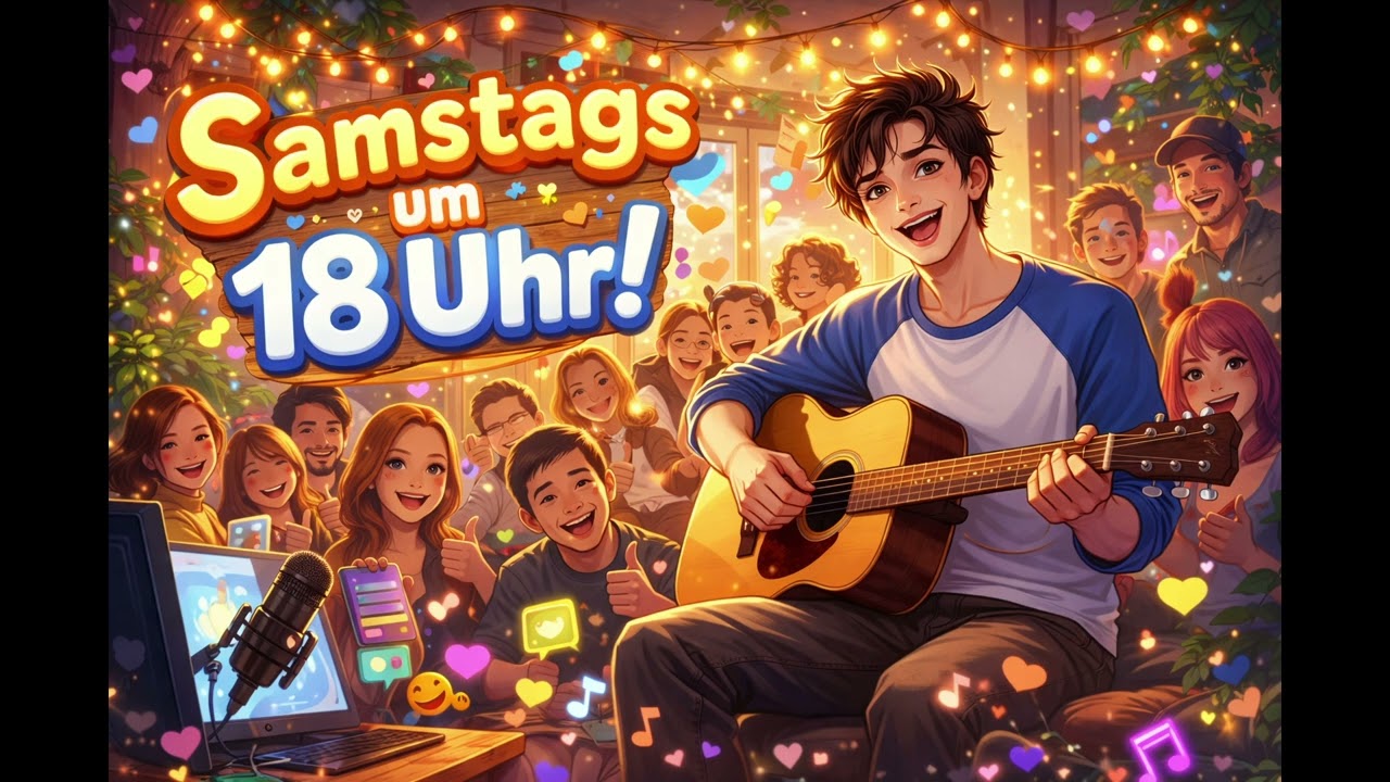 SAMSTAGS UM 18 UHR! 🎶 | Neuer Song jede Woche (VOLLSTÄNDIG KI-GENERIERTER SONG)