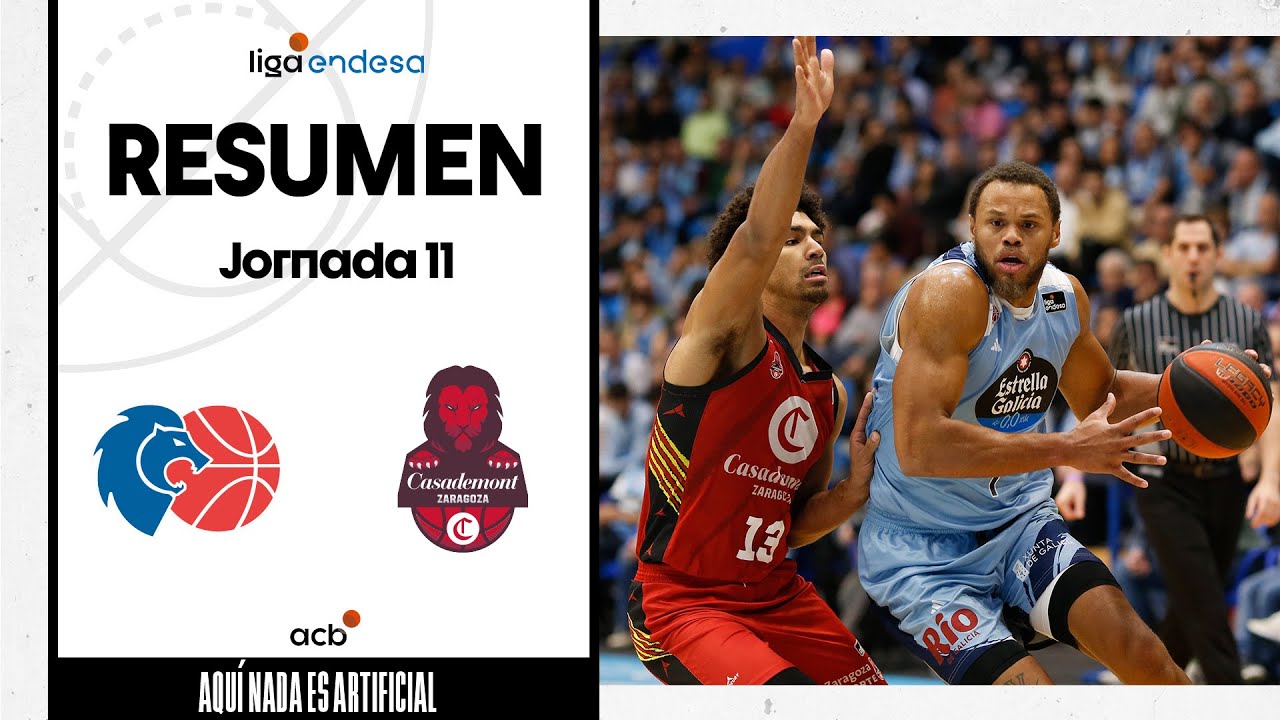 Río Breogán - Casademont Zaragoza (82-77) RESUMEN | Liga Endesa 2023-24