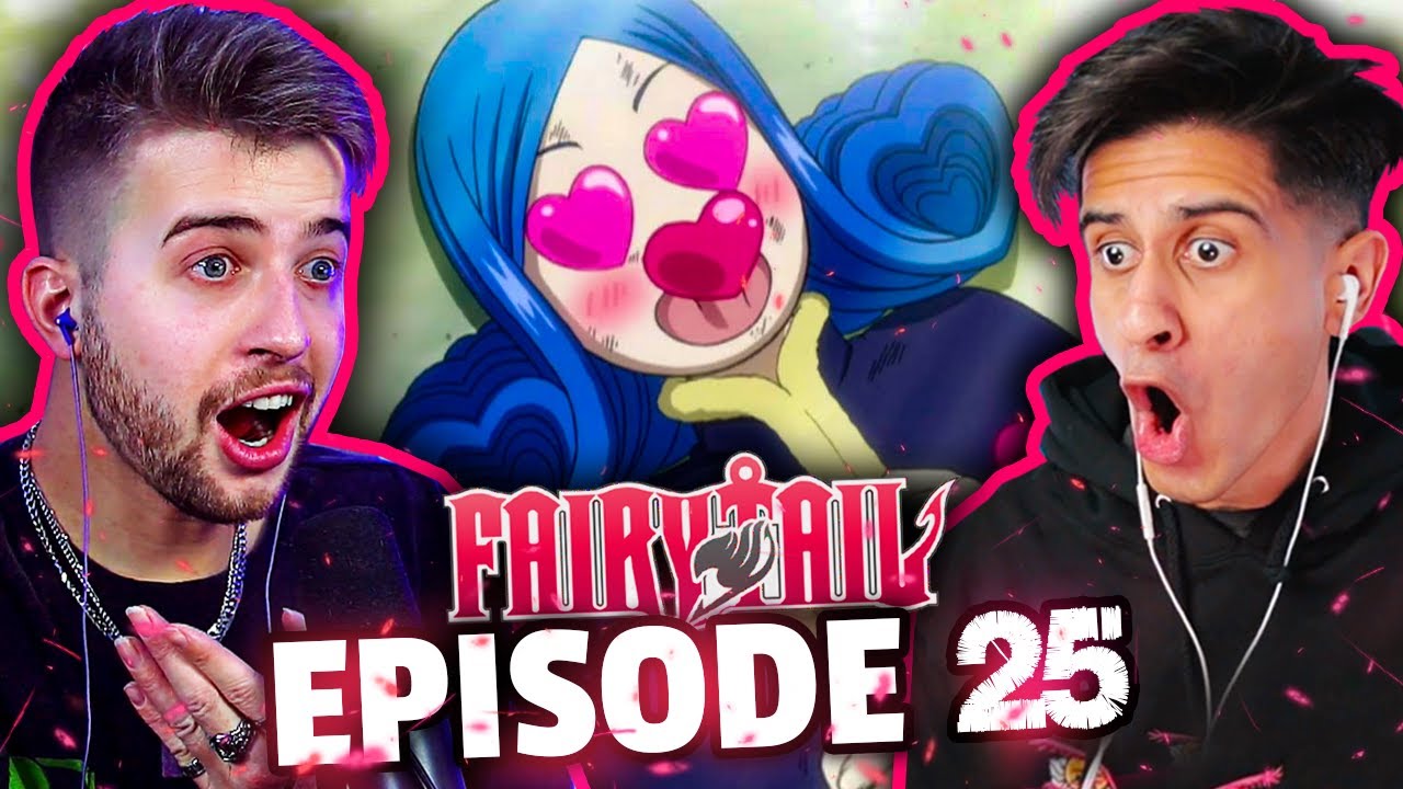 JUVIA IS THE BEST🥰Fairy Tail Episode 25 REACTION | Group Reaction