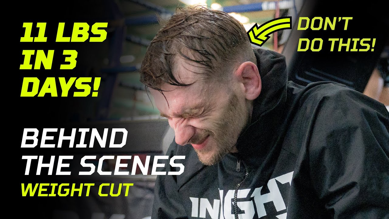 How Fighters In Thailand Cut Weight | 11lbs in 3 Days! Same Day Weigh-In