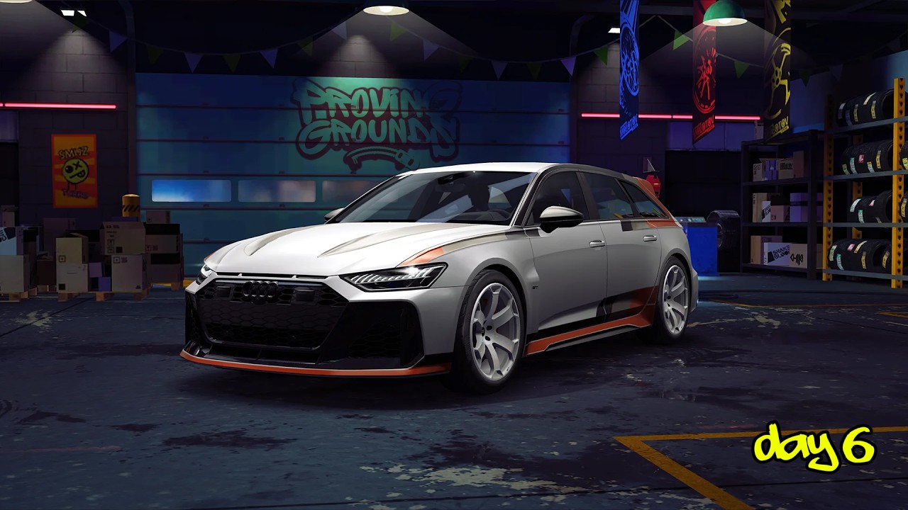 NFS No Limits | Audi RS 6 Avant GT 2024 | Proving Grounds Day 6 Finals |