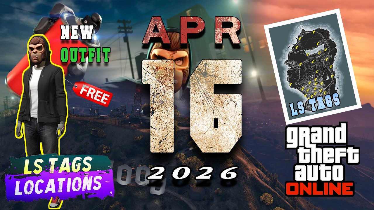 LS Tags Locations [April 16th] GTA Online 2026!!!