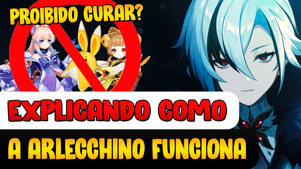 VAZOU O KIT COMPLETO DA ARLECCHINO (OLD) | GENSHIN IMPACT