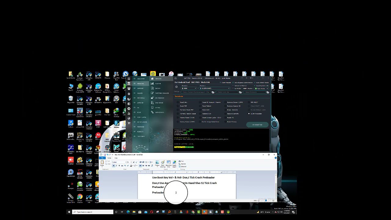 How To Read Dump Preloader Any Mtk Cpu By UAT Pro