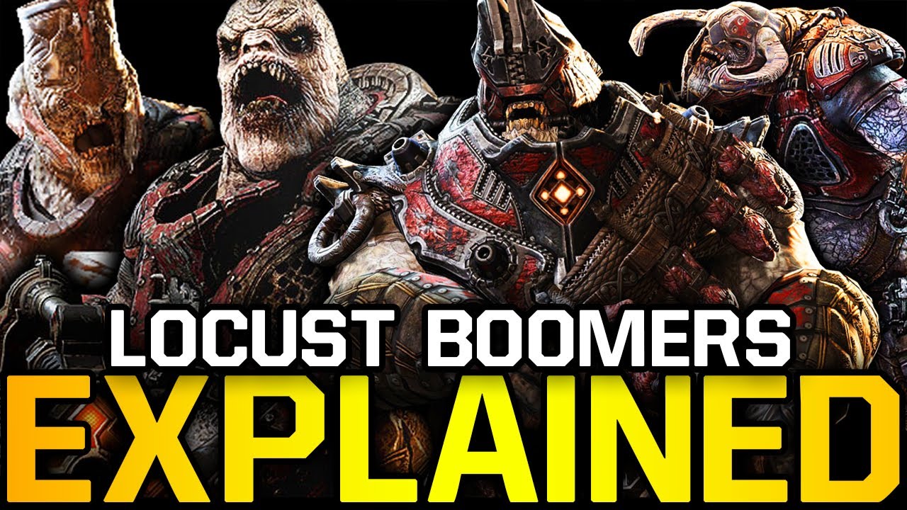 Саранчовые бума, их разновидности, оружие и многое другое (история Gears of War)