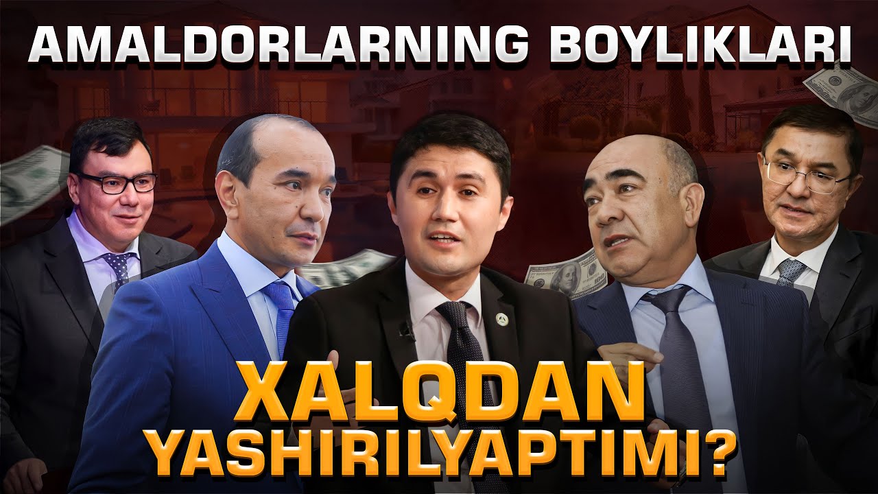 AMALDORLARNING BOYLIKLARI XALQDAN YASHIRILYAPTIMI?