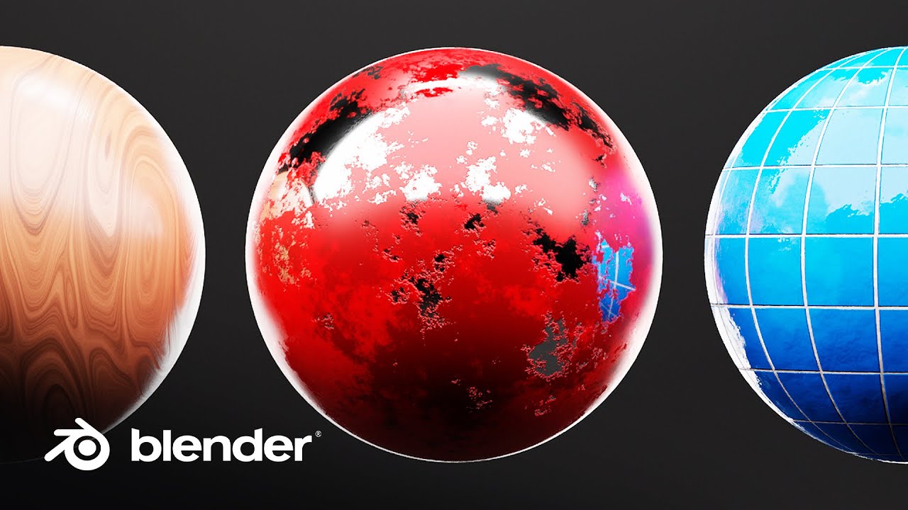 Materiales procedurales en Blender