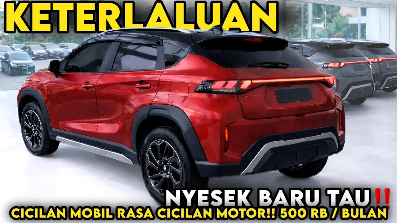 KACAUU!! KAPAN LAGI SUV SUZUKI TERBARU CICILAN 500 ribu ⁉️ RUGI KREDIT MOTOR