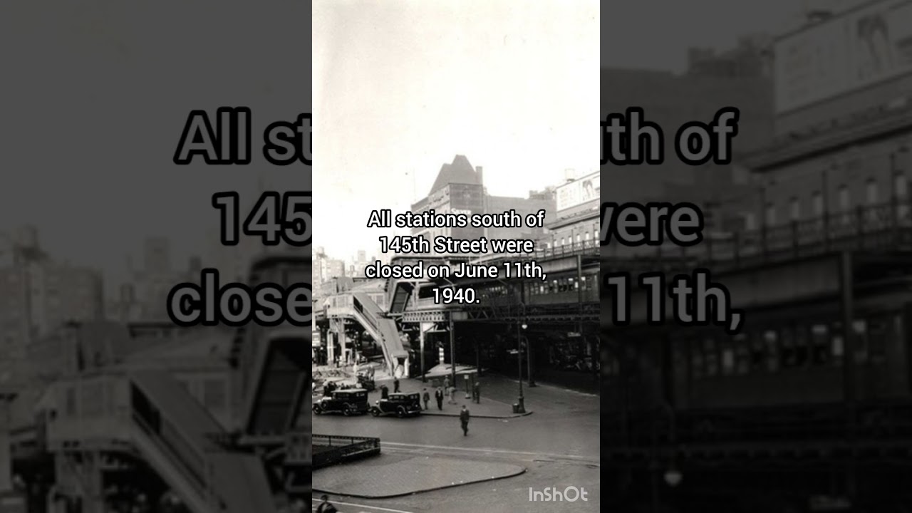 New York City Transit History Part 4: Manhattan Ninth Avenue Elevated Line.