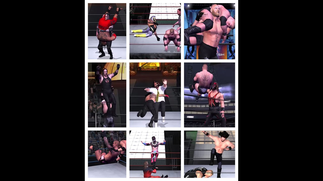 TOP 7 FINISHERS OF WWE HCTP