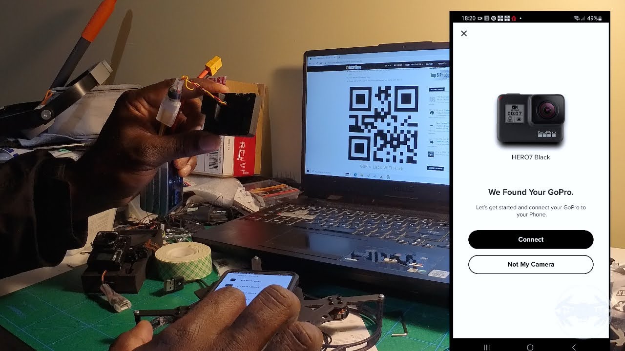 Buying a used naked Gopro?  Naked GoPro 7 setup after GoProLabs installation