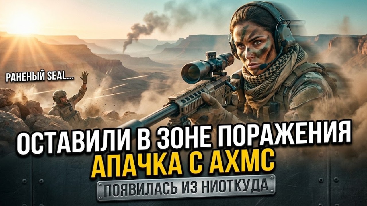 Его бросили в огне боя… пока из ниоткуда не появилась женщина с томагавком
