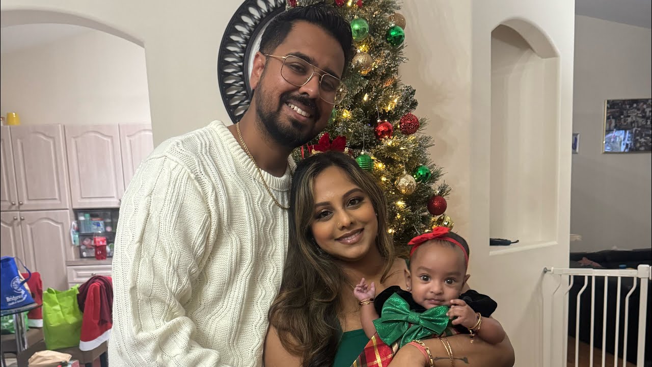 SAMIRA'S FIRST CHRISTMAS | SEASONS GREETINGS TO ALL | QUICK GUYANA RUM CAKE RECIPE