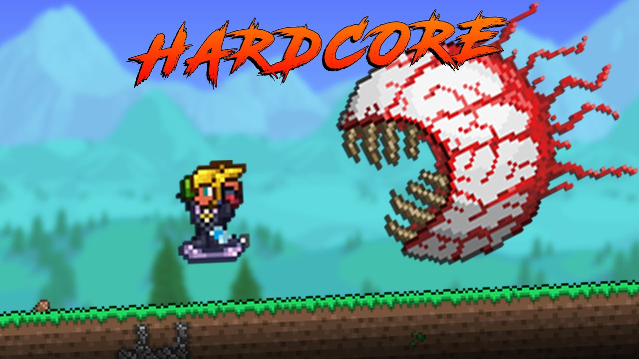 Битва с Оком Ктулху была ОГРОМНЫМ риском! | Terraria 1.4.5 Хардкор #5