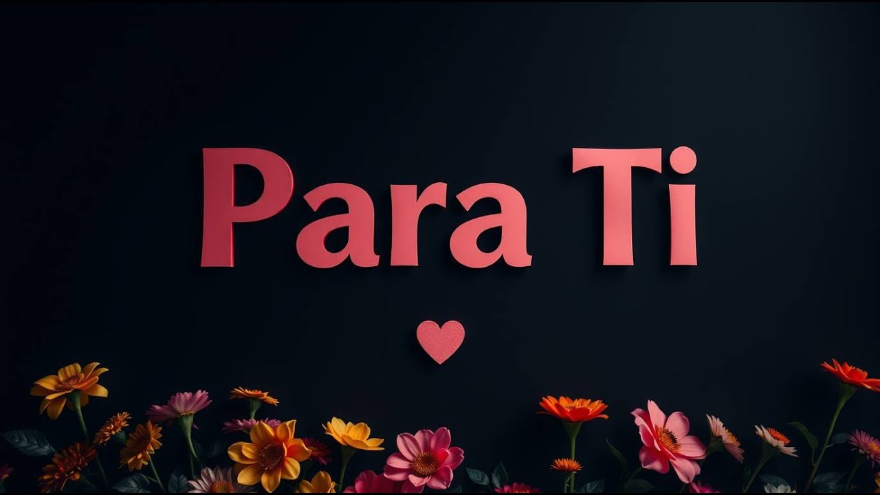 💞Mi amor, mira lo que grabé para ti 🌺