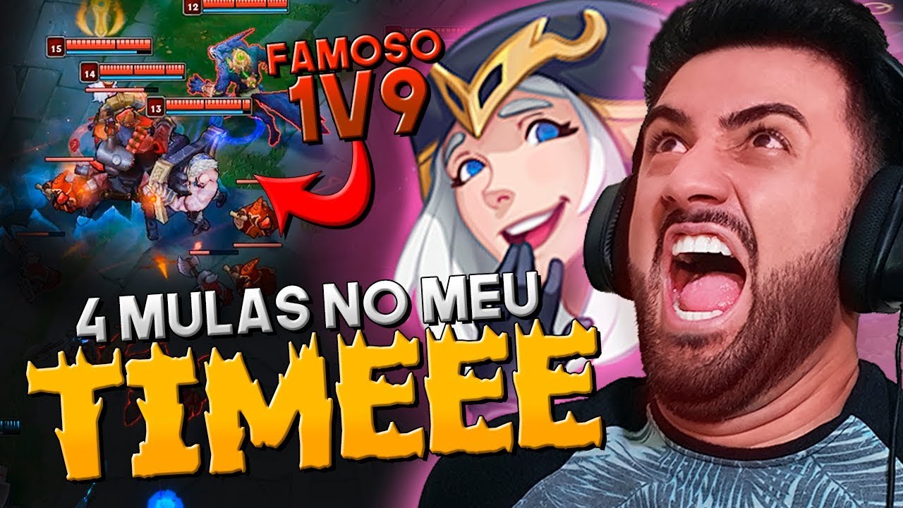 FINGI SER NOOB DE ASHE MAS A CAQUITA ESTACOU! *CAIU 4 MULAS NO MEU TIME* - RodiL