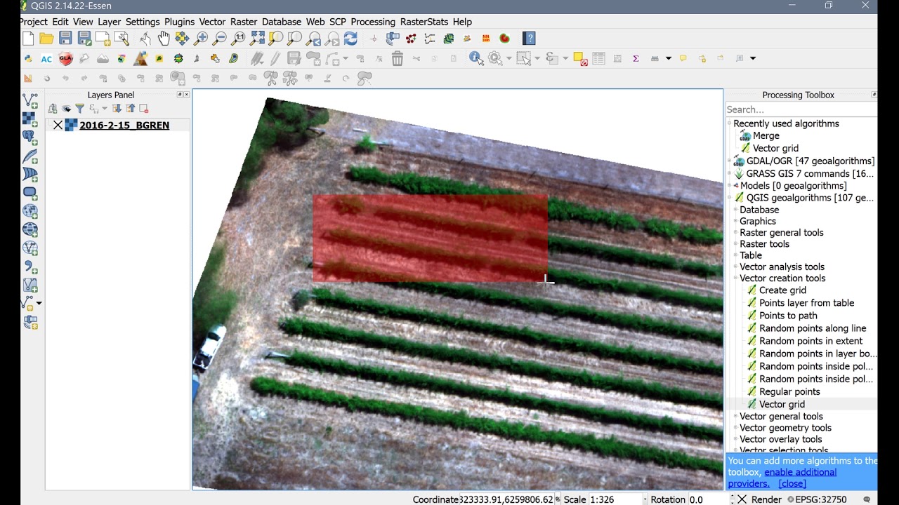 Calculating zonal statistics for RedEdge-M data using QGIS