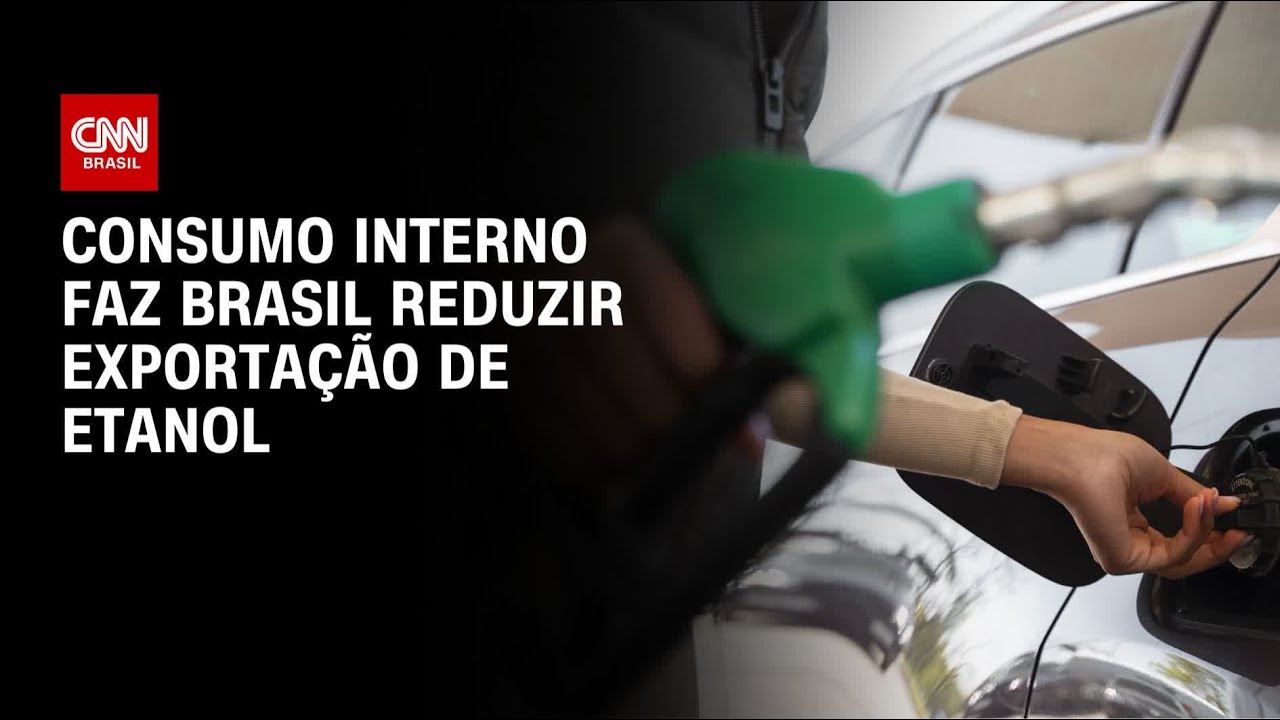 Aumento da demanda: Consumo interno faz Brasil reduzir exportação de Etanol | CNN NOVO DIA