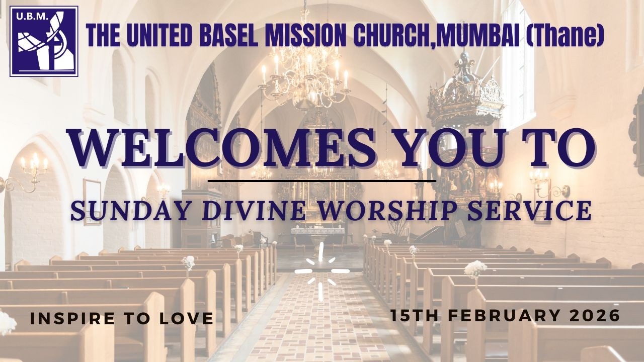 Sunday Divine Worship Service || 15th February 2026 || UBM Church Thane