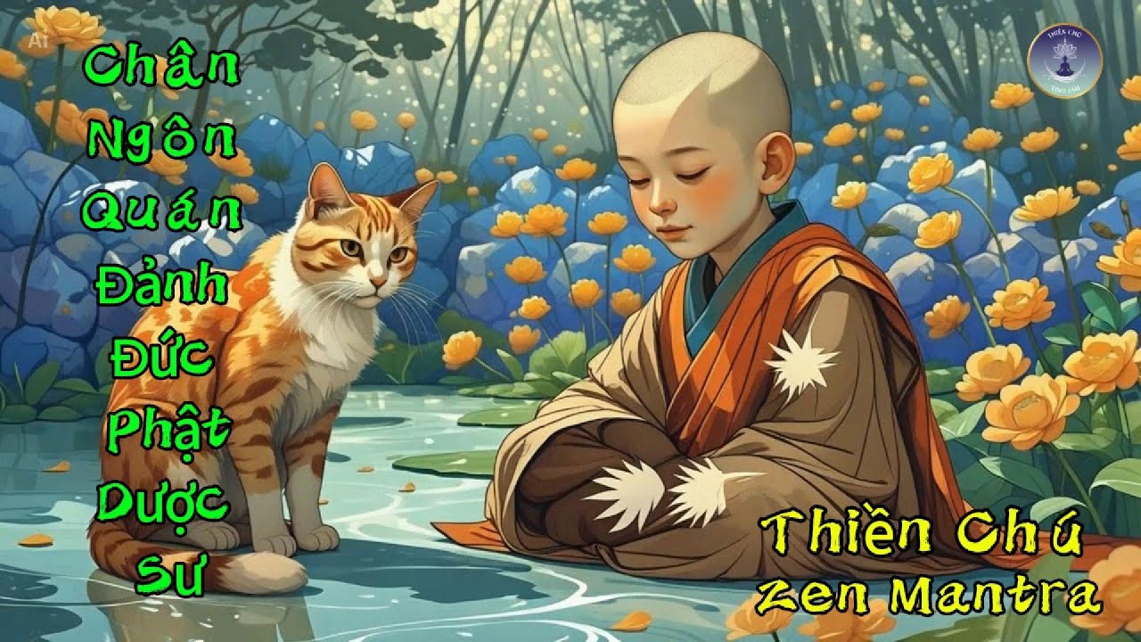 Thiền Chú Lofi | Zen Mantra Chill-【Chân Ngôn Quán Đảnh Đức Phật Dược Sư khai mở phúc lành