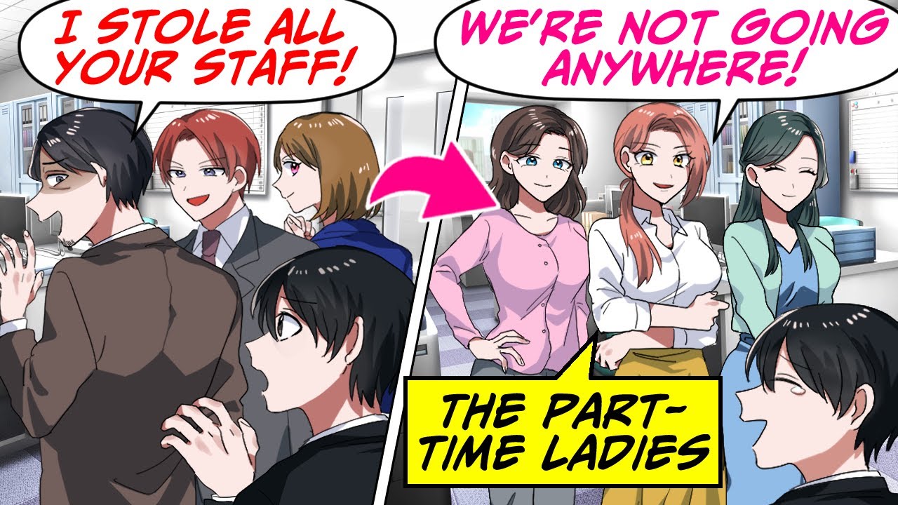 The Staff Betrayed Me After I Took Over My Dad's Firm! But The Part-Time Ladies…[RomCom Manga Dub]