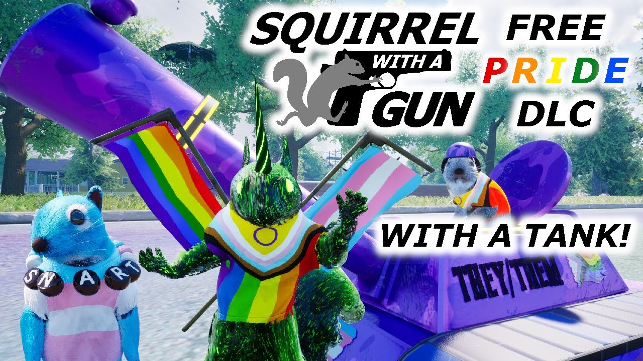 GAY WRATH! | Squirrel With a Gun FREE Pride DLC