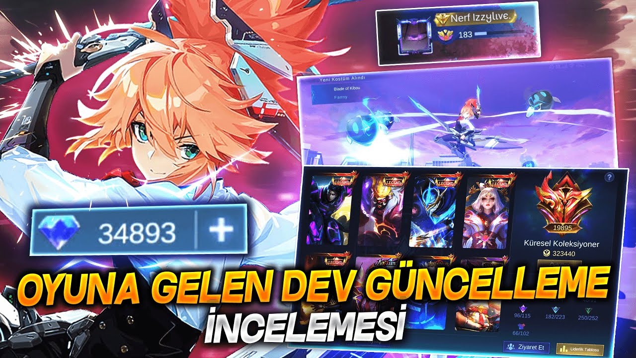 BÜTÜN ETKİNLİKLERE ELMAS HARCADIM KOLEKSİYON PUANI KASMAYA DEVAM - Mobile Legends