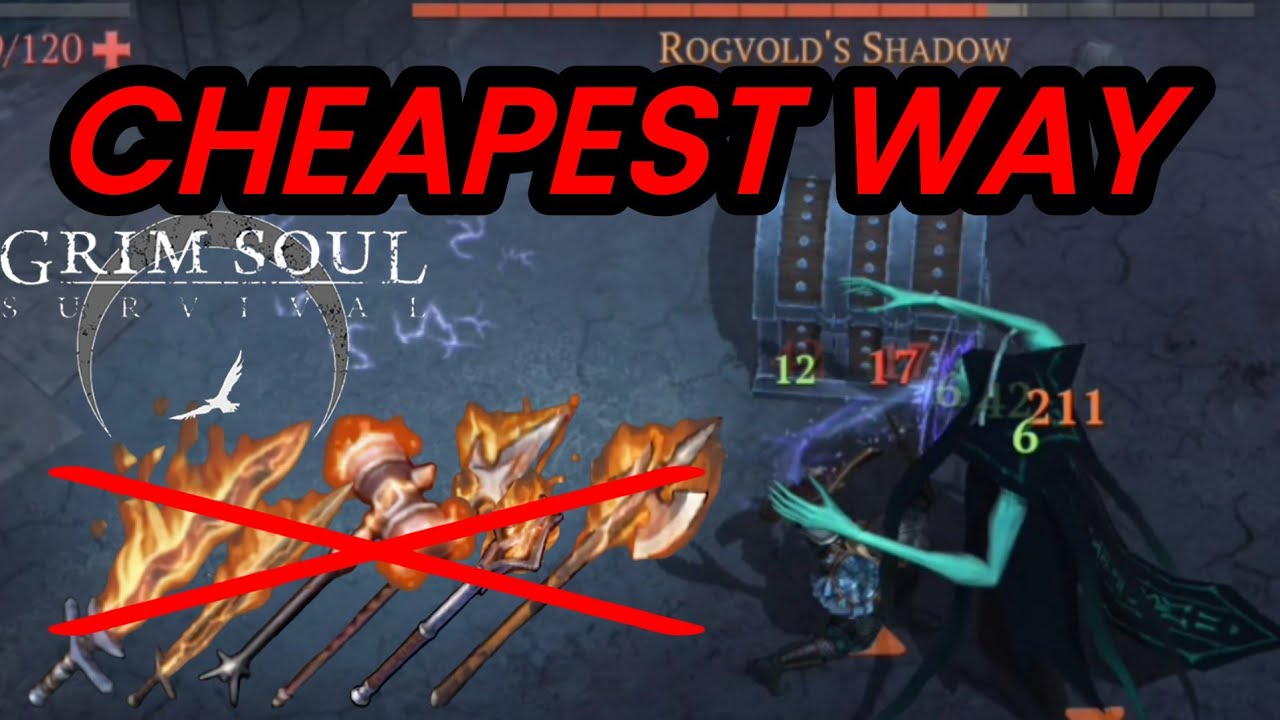 ROGVOLD SHADOW NO FIRE WEAPONS EZ VERSION CHEAPEST WAY GRIM SOUL SURVIVAL