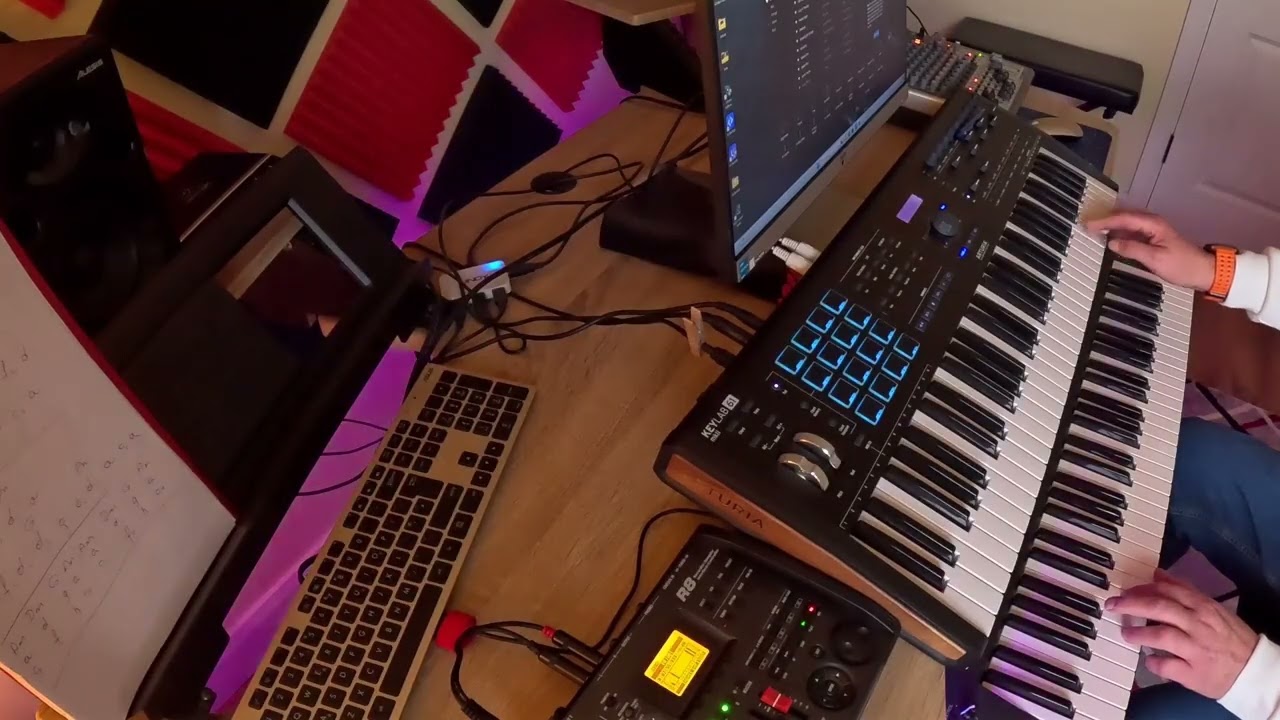 Walking in the fog - Donkey AdamL. - Arturia MKII 61/Yamaha PSR S775