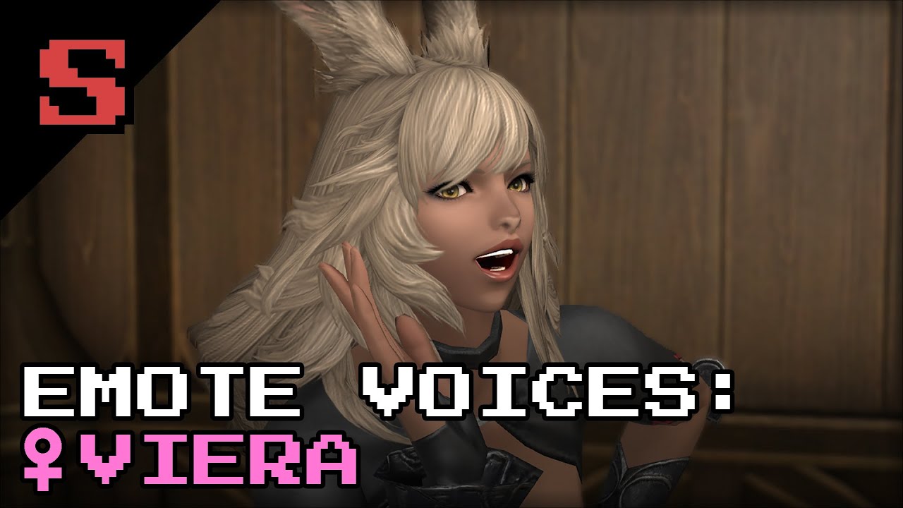 (FFXIV) Emote Voices: Female Viera