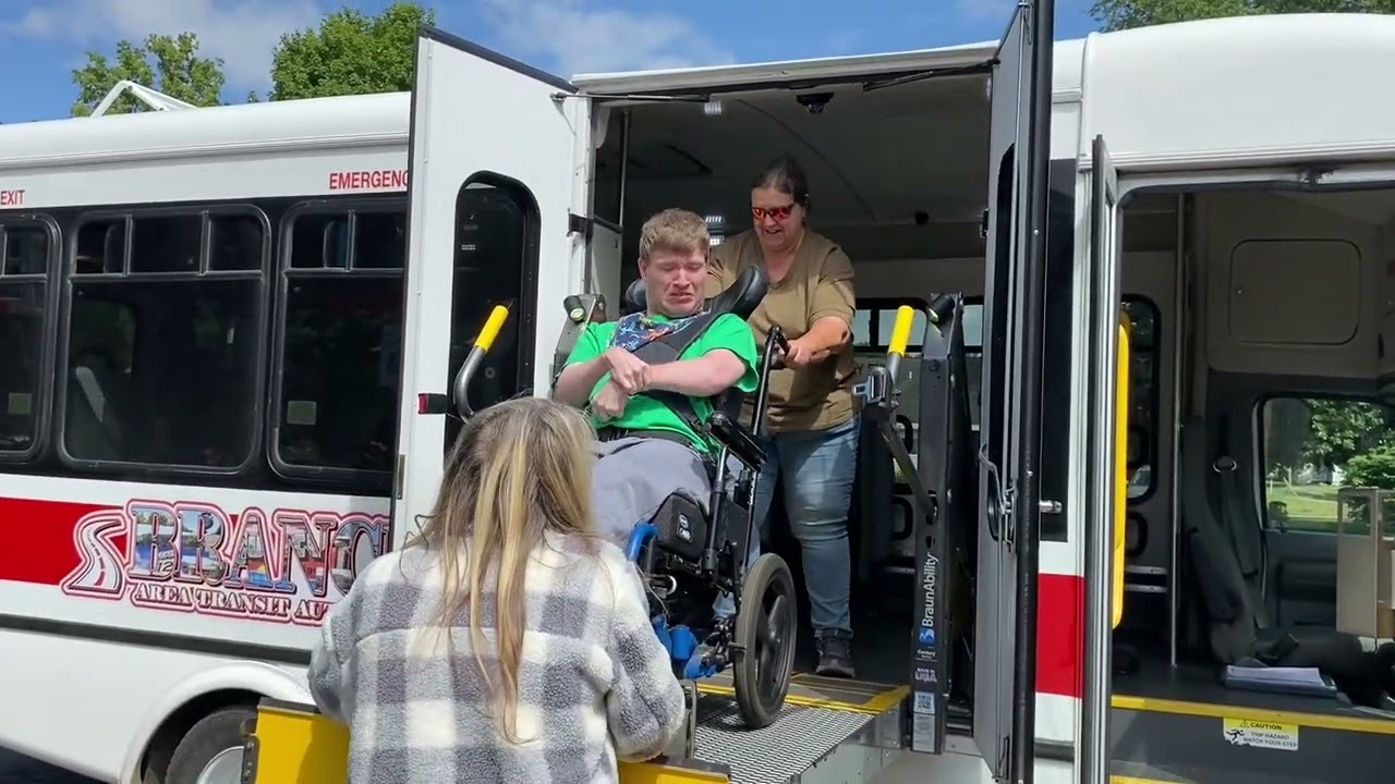 Bata Bus driver Kathy picking Sam up at IFS & dropping him off at home 8.27.25 @onthatnote 