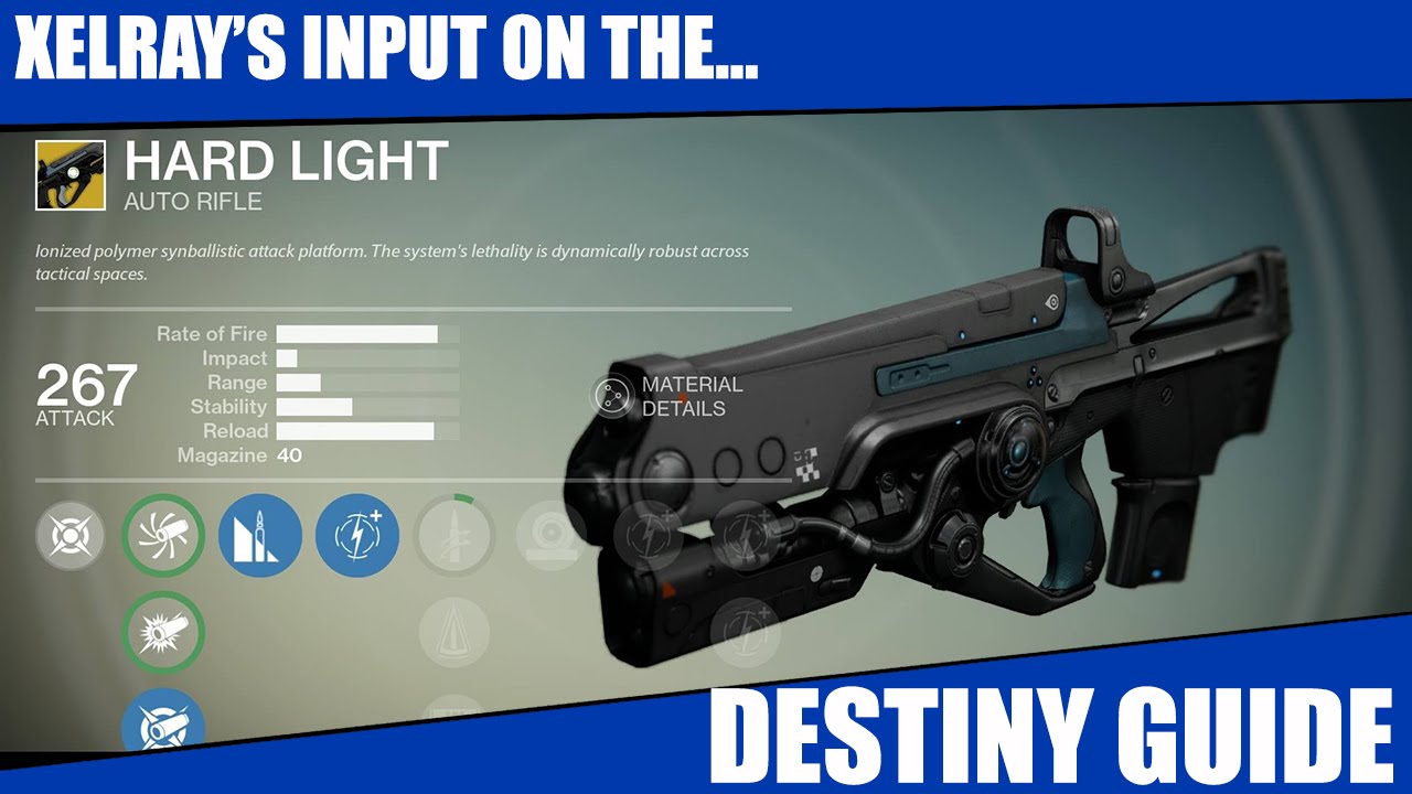 Destiny - Hard Light - Guide and Info. Exotics Episode 24