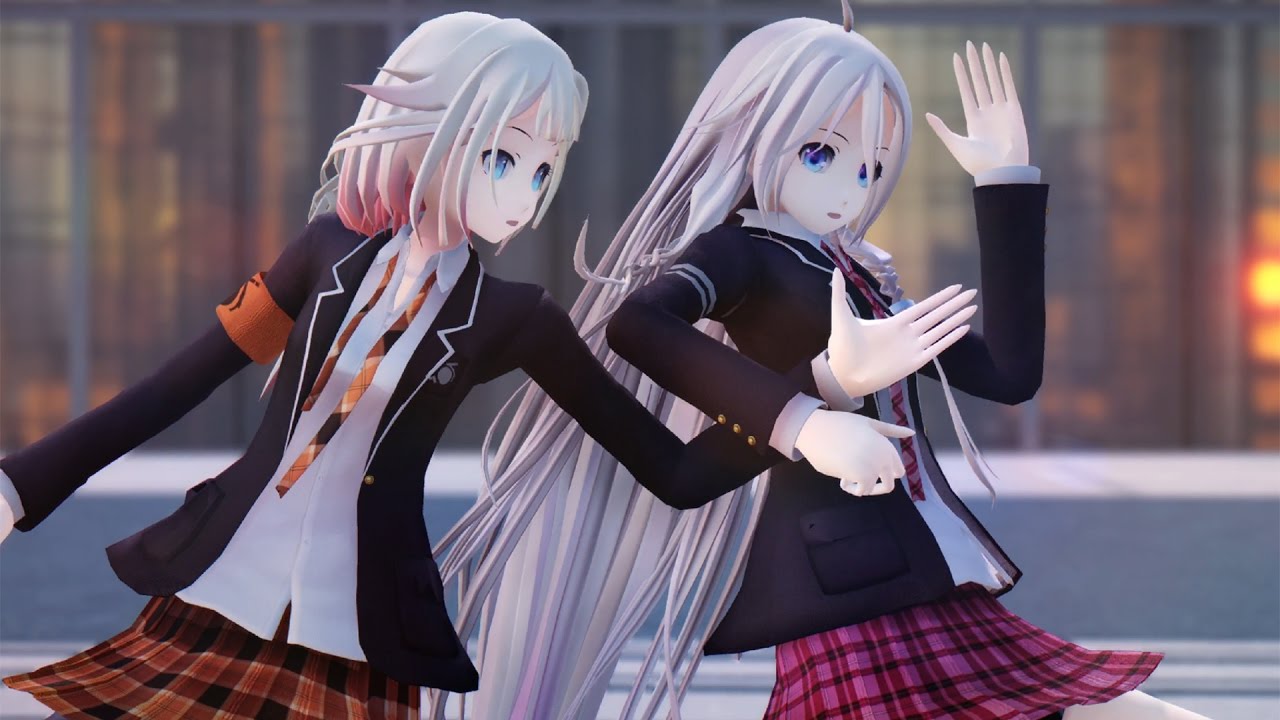 【MMD】「No title」 - IA, ONE (School Girl ver.) 【4K UHD】