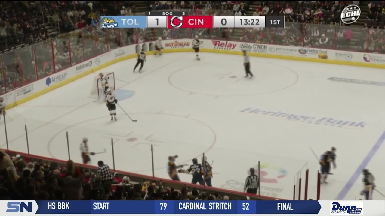 Walleye extend win streak to nine games with dominant 7-1 win over Cyclones | BCSN