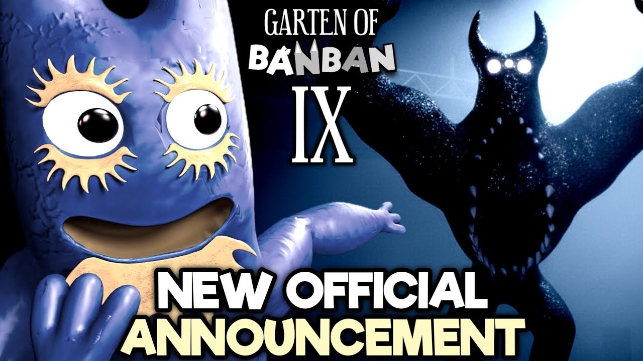 Garten of Banban 9 - New Official ANNOUNCEMENT by Euphoric Brothers | New Characters Design