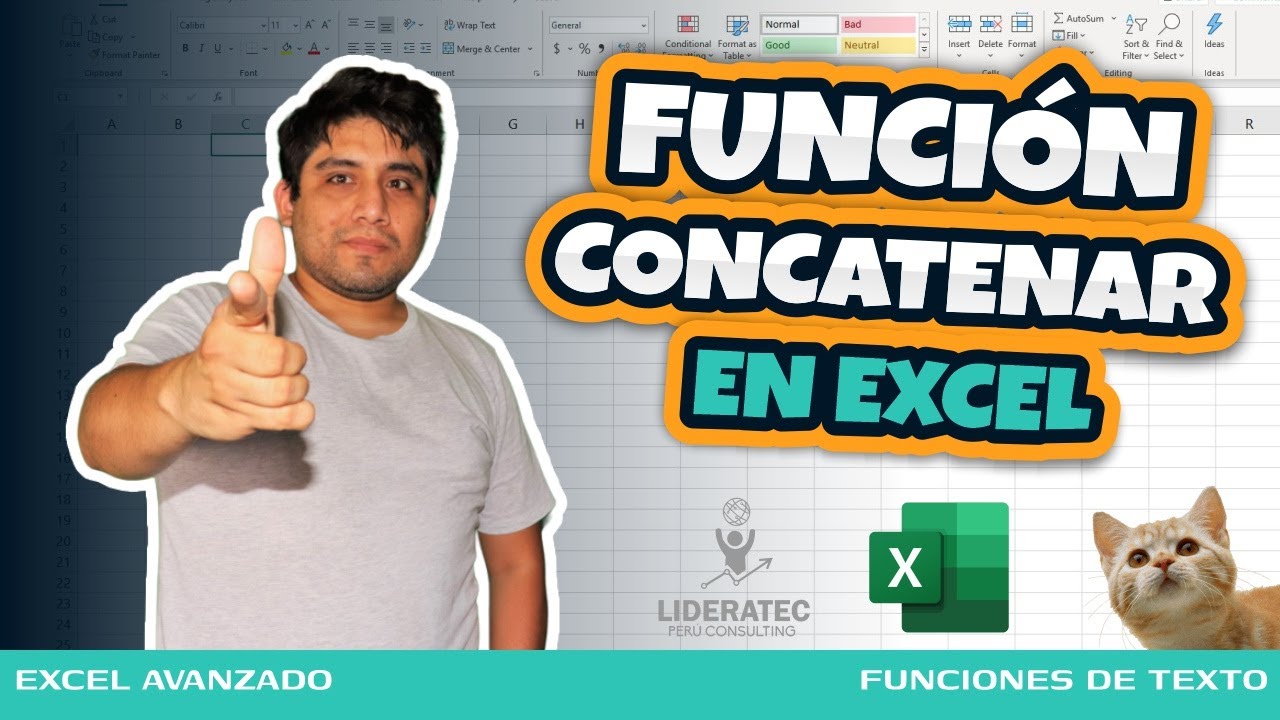 🔴 Función CONCATENAR en Excel