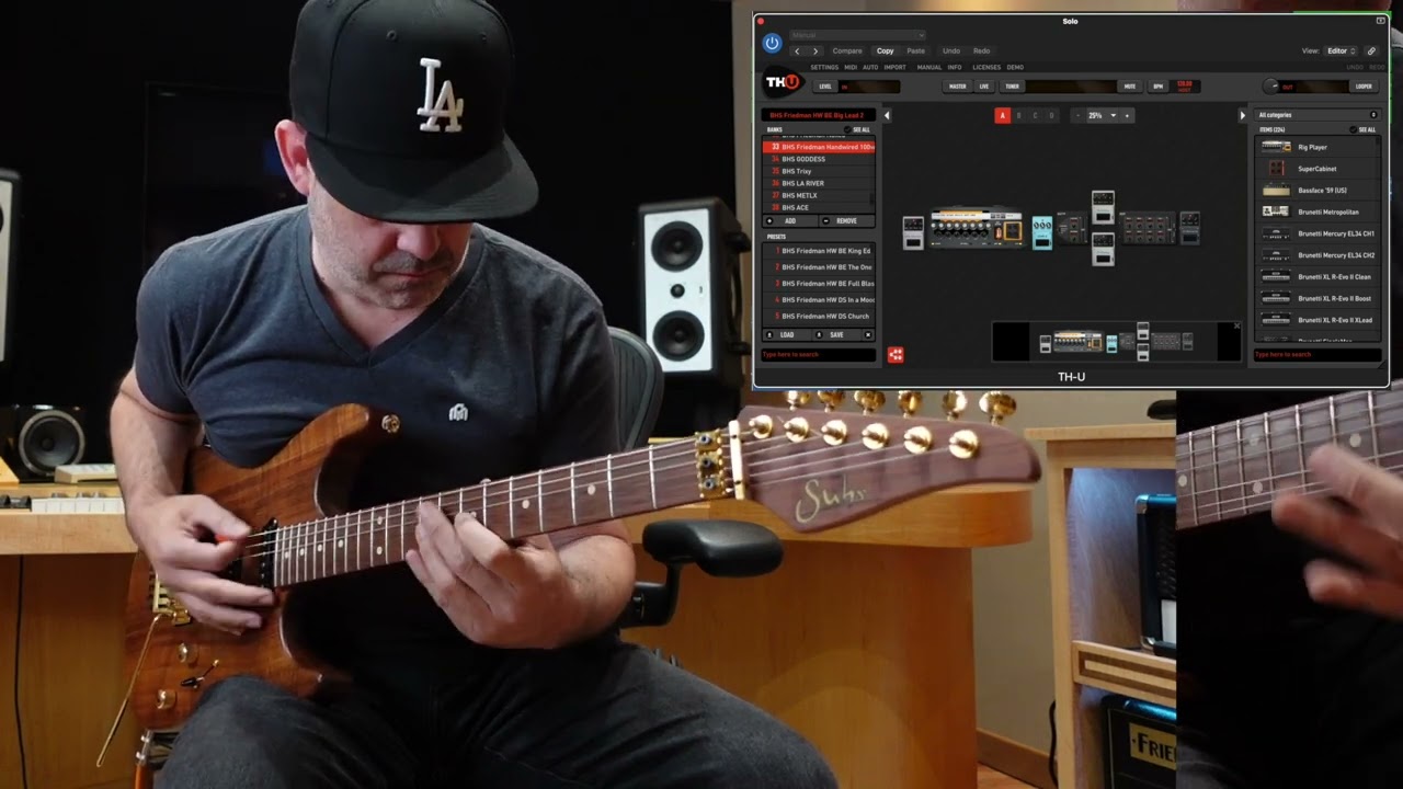 Official Friedman Handwired 100w Rig Library for TH-U DEMO SONG