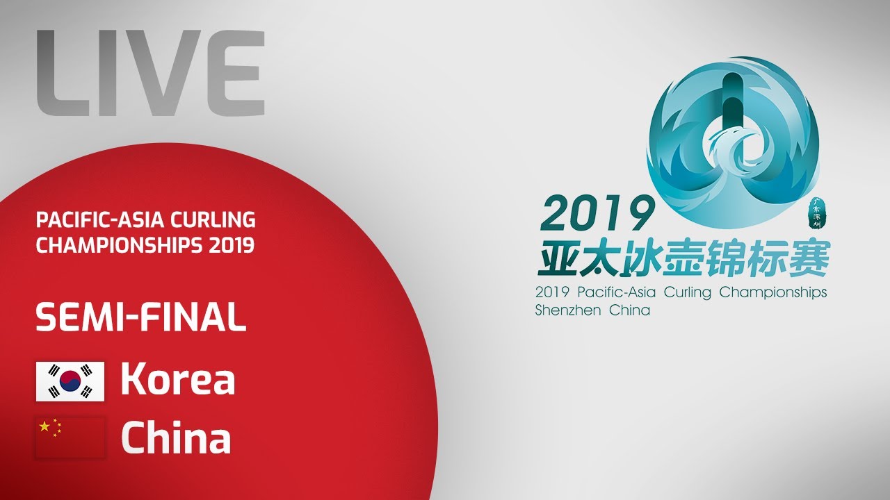 Korea v China - Women's semi-final - Pacific-Asia Curling Championships 2019