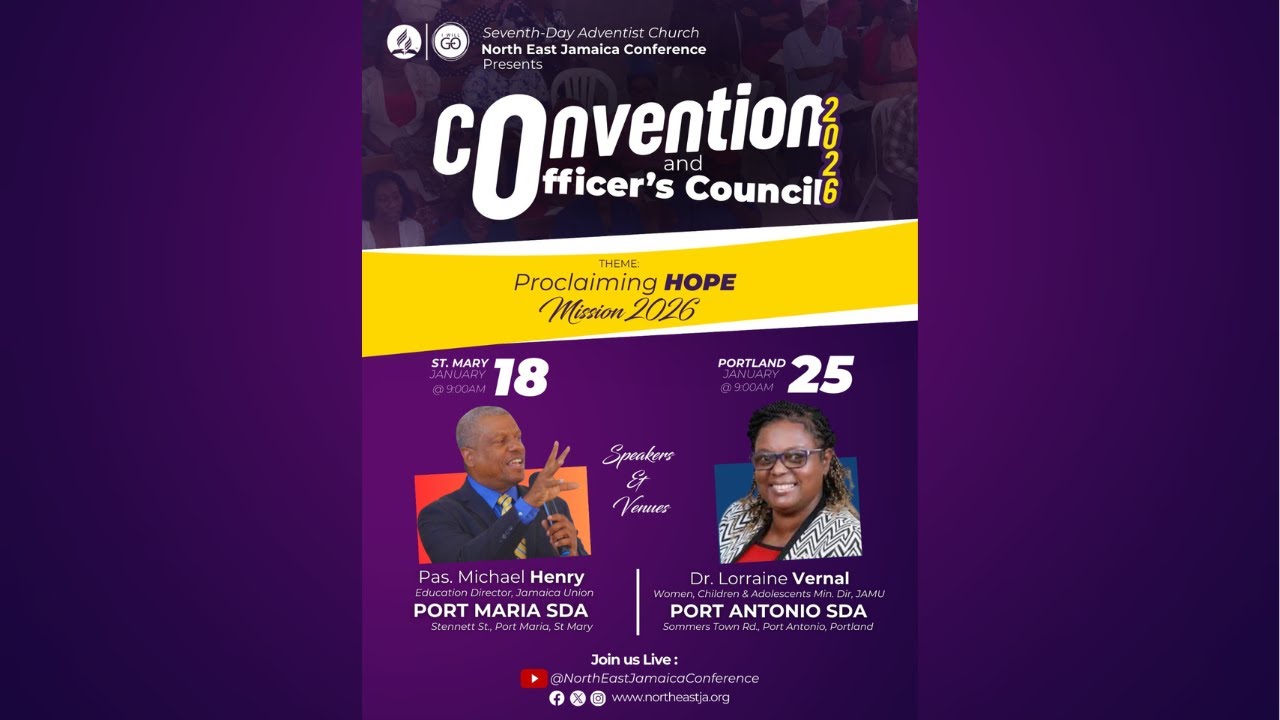 NEJC Convention and Officers Council  || Proclaiming Hope || Dr. Lorraine Vernal || Jan 25, 2026