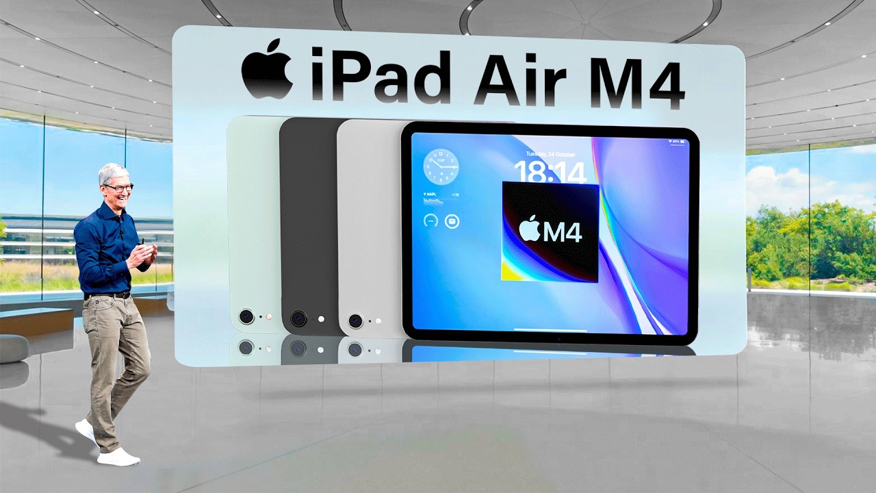 The NEW iPad Air M4 Will Surprise Everyone with an OLED DISPLAY!