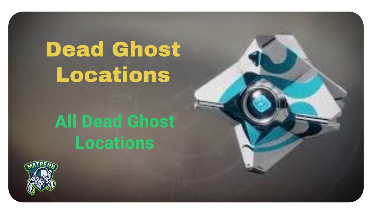 Destiny 2 Shodowkeep : All Dead Ghost locations with Timestamps