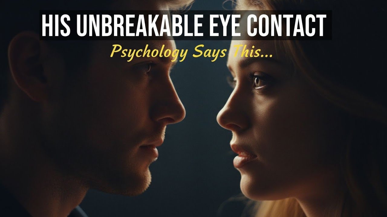 The Psychology Behind His Unbreakable Eye Contact. (Psychology Says)