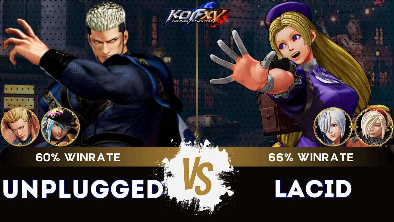 KOF XV ▰ UNPLUGGED (Benimaru/Isla/Goenitz) 🆚 LACID (Ángel/Hinako/Ash) 🎞️Replay Match - 2/26