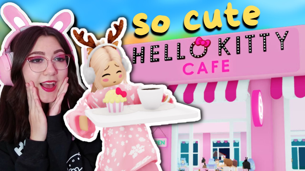 running my own cafe in HELLO KITTY CAFE!