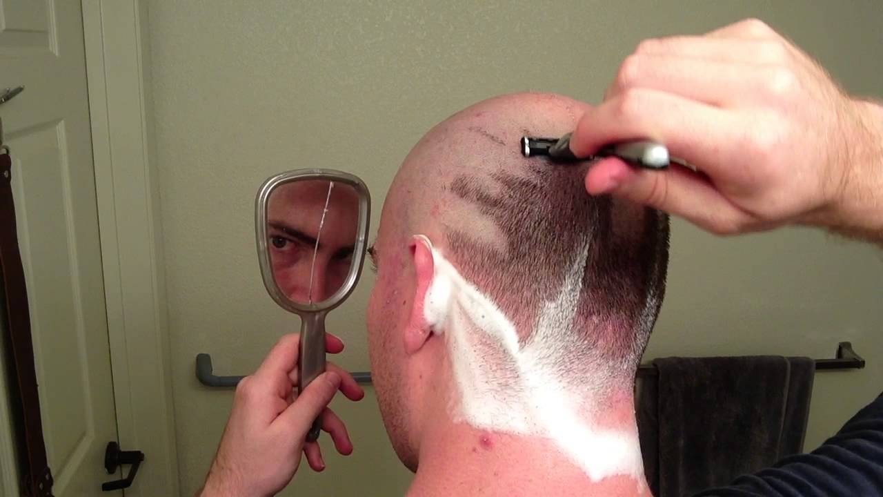 How I Shave My Head With a Mach 3