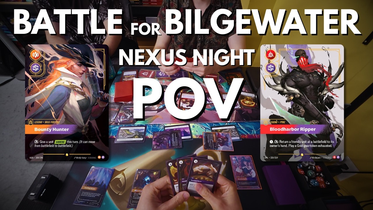 Battle for Bilgewater | Miss Fortune vs Pyke POV Gameplay