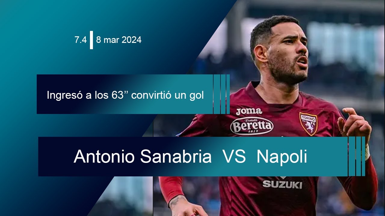 Antonio Sanabria vs Napoli