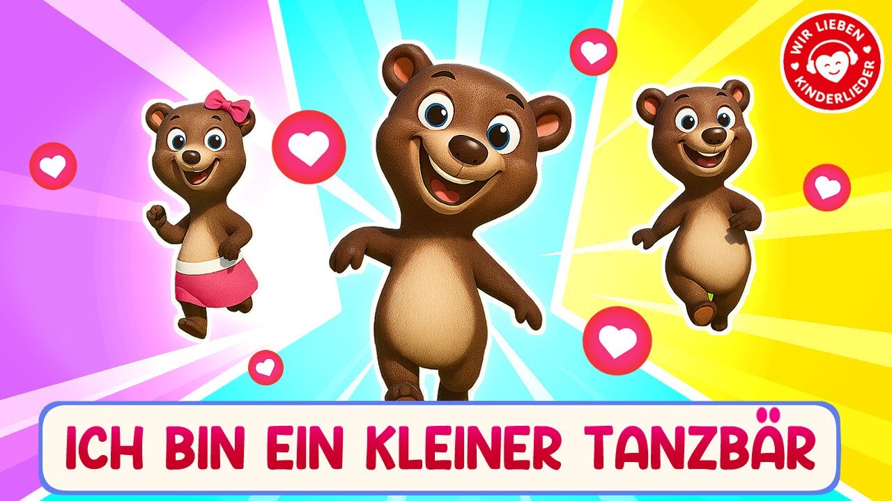 Ich bin ein kleiner Tanzb&auml;r | Die Besten Kinderlieder mit HipPo-Pop feat. Nilpferd