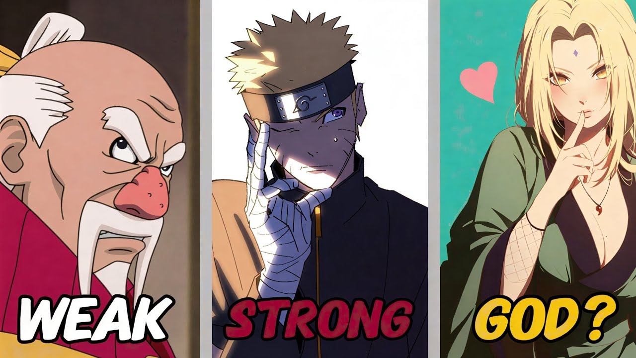 Strongest Shinobi From Every Village 😱 Naruto Explained (Hindi) | GOD-LEVEL Ranking